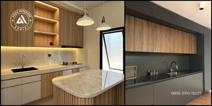 Desain Interior Kitchen Set Nganjuk